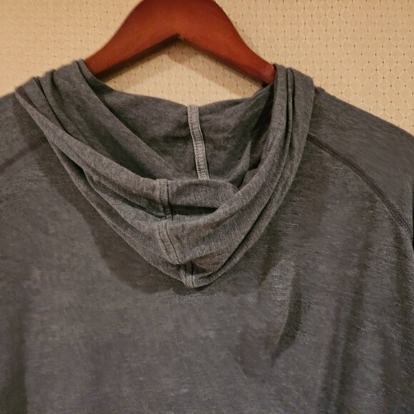 TASC Carrollton Lightweight Hoodie – Iron Heather | Premium Casual Essential - Picture 6 of 6